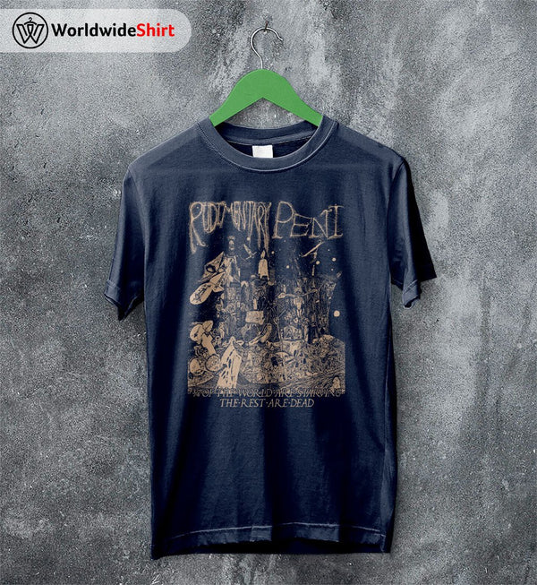 Rudimentary Peni The World Are Starving 90's T shirt Rudimentary Peni Shirt - WorldWideShirt