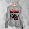 Scarface Crime Sweatshirt Vintage Scarface Movie Shirt Brian De Palma Crewneck - Sport Grey - WorldWideShirt