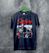 Scarface Crime T-Shirt Vintage Scarface Movie Shirt Brian De Palma Tee - Navy Blue - WorldWideShirt