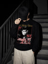 Scarface World Is Yours Sweatshirt Vintage Movie Scarface Shirt Crime Gangster Crewneck - Black - WorldWideShirt