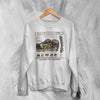 Sea Otter Sweatshirt Cute Otters Mammals Animal Shirt Vintage Pet in Aquarium Crewneck - White - WorldWideShirt