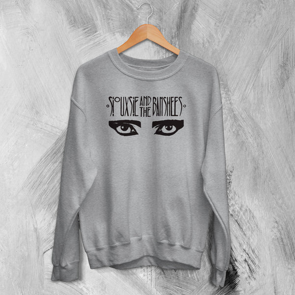 Siouxsie and The Banshees Sweatshirt Vintage British New Wave Band Sweater - WorldWideShirt
