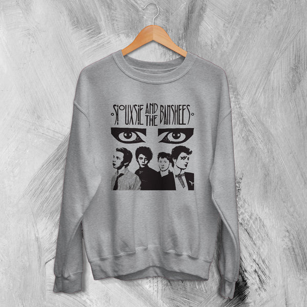 Siouxsie and The Banshees Sweatshirt Vintage British Post - Punk Band Sweater - WorldWideShirt