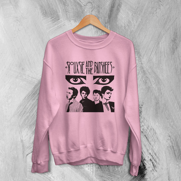 Siouxsie and The Banshees Sweatshirt Vintage British Post - Punk Band Sweater - WorldWideShirt