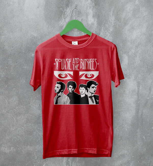 Siouxsie and The Banshees T-Shirt Vintage British Post - Punk Band Shirt - WorldWideShirt
