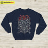 Slayer Band Vintage 80's Poster Sweatshirt Slayer Band Shirt Metal Band - WorldWideShirt