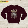 Slayer Band Vintage 90's Tour Sweatshirt Slayer Band Shirt Metal Band - WorldWideShirt