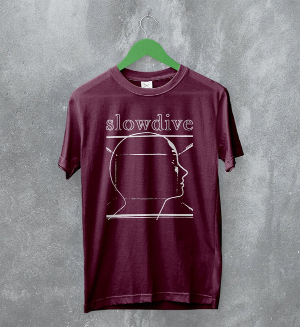 Slowdive T-Shirt English Rock Band Shirt Album Cover Music Graphic Tee - WorldWideShirt
