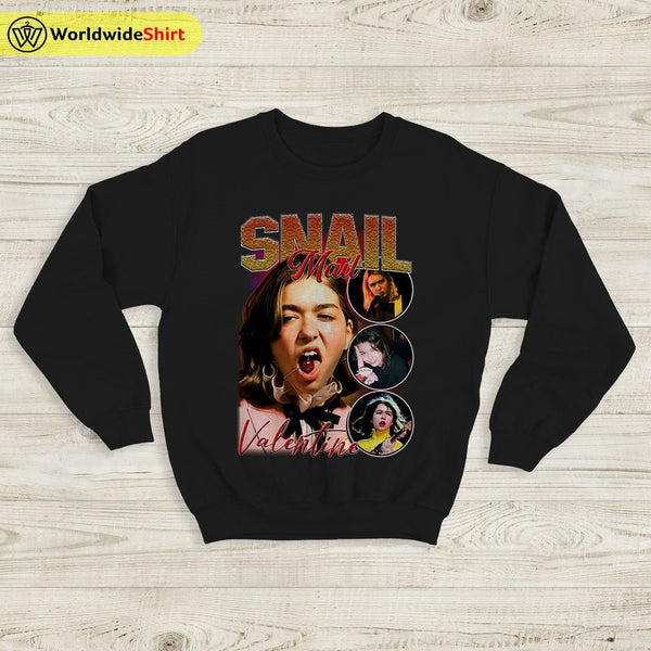 Snail Mail Valentine Vintage 90s Sweatshirt Snail Mail Shirt Music Shirt - WorldWideShirt