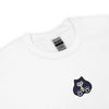 Snorlax Embroidered Pokémon Sweatshirt – Minimalist Gen 1 Style - White - WorldWideShirt
