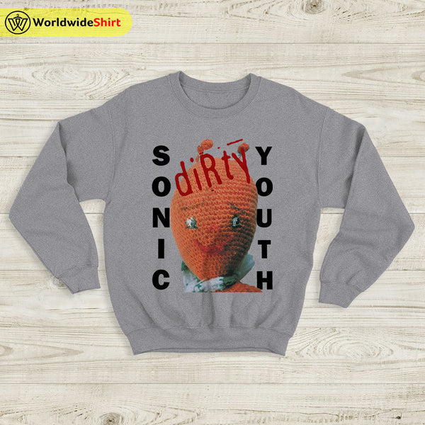Sonic Youth Vintage Dirty Tour Sweatshirt Sonic Youth Shirt Classic Rock - WorldWideShirt