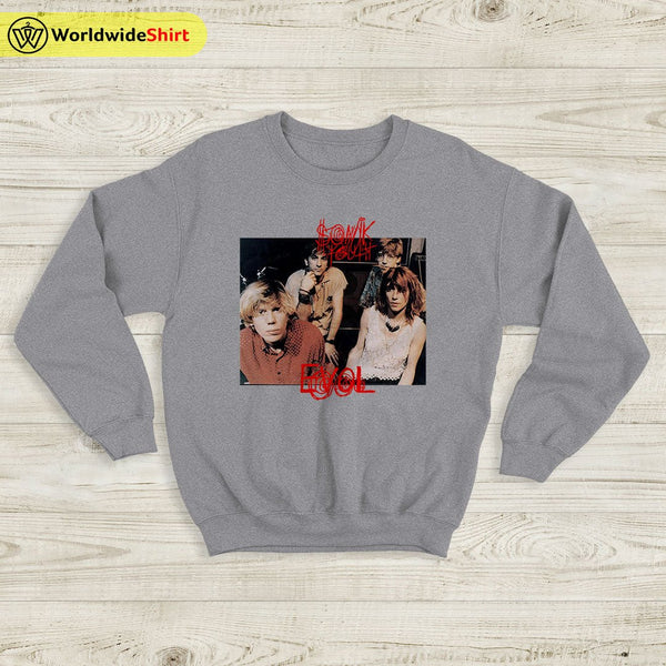 Sonic Youth Vintage Evol Tour Sweatshirt Sonic Youth Shirt Classic Rock - WorldWideShirt