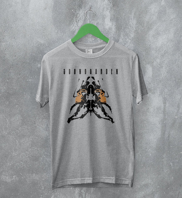 Soundgarden T-Shirt Vintage 90s Album Art Shirt Rock Band Merch - WorldWideShirt