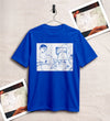Spider Comic Fans T-Shirt Spider Home Movie Shirt Superhero Tee - Royal Blue - WorldWideShirt