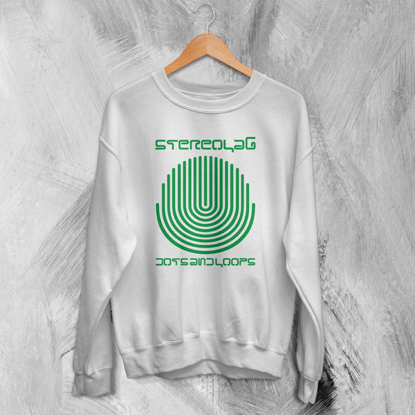 Stereolab Sweatshirt Vintage Dots and Loops Sweater Album Art Merch - WorldWideShirt