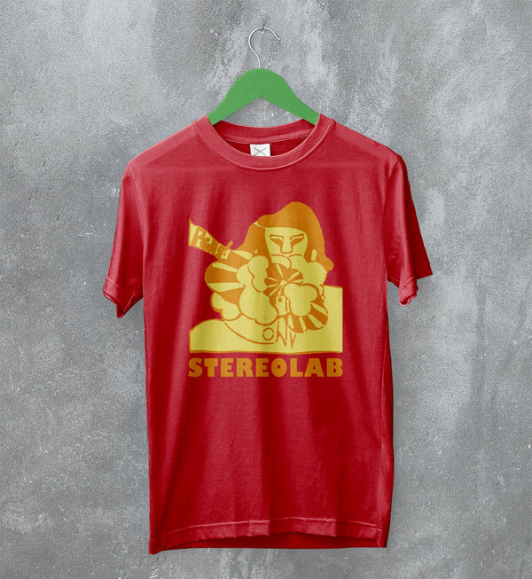 Stereolab T-Shirt Vintage Peng Graphic Tee Experimental Rock Shirt - WorldWideShirt
