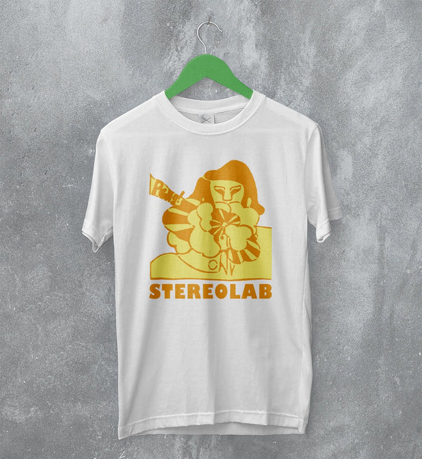 Stereolab T-Shirt Vintage Peng Graphic Tee Experimental Rock Shirt - WorldWideShirt