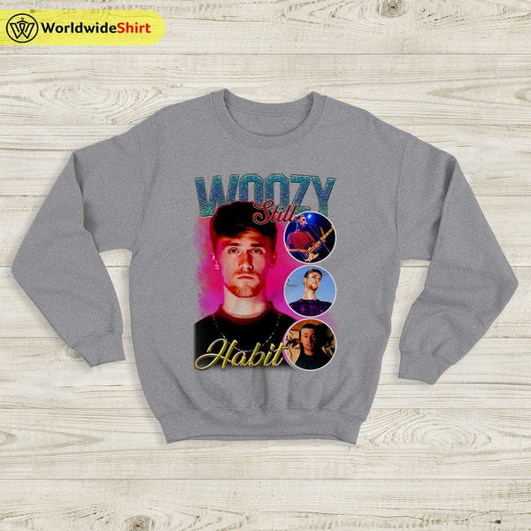 Still Woozy Vintage 90's Sweatshirt Still Woozy Shirt Music Shirt - WorldWideShirt