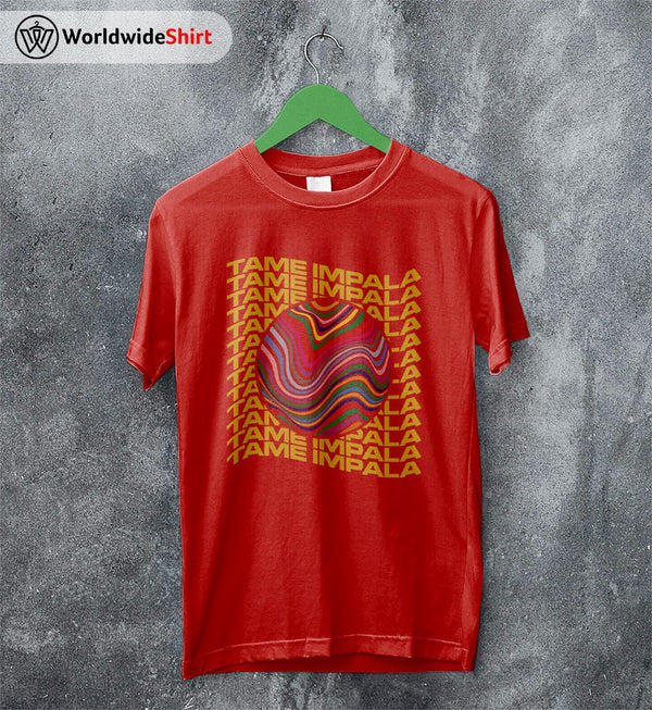Tame Impala Merch Aesthetic Album T Shirt Tame Impala Shirt - WorldWideShirt