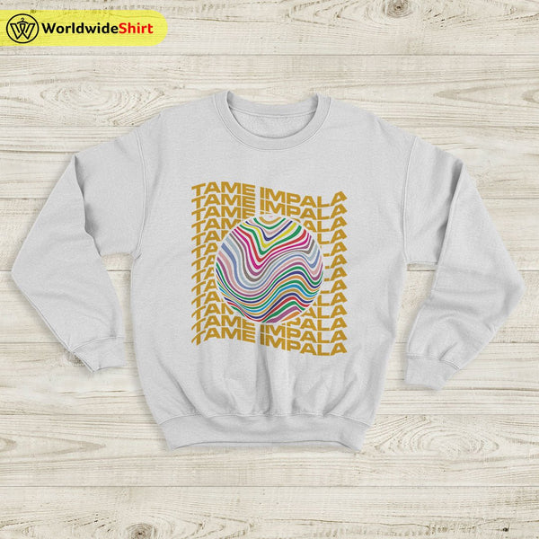 Tame Impala Sweatshirt Tame Impala Aesthetic Album Sweater Tame Impala Merch - WorldWideShirt