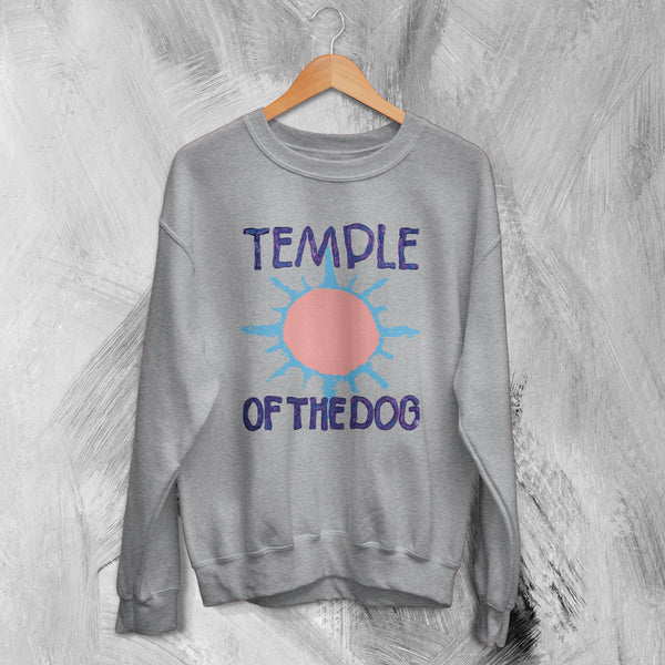 Temple Of The Dog Sweatshirt Logo Sun Sweater Surfing Tee Grunge Merch - WorldWideShirt