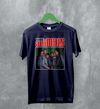 The Animals T-Shirt Rock Band Shirt Eric Burdon 60s R&B Music Merch - Navy Blue - WorldWideShirt
