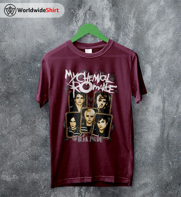 The Black Parade MCR Vintage T Shirt My Chemical Romance Shirt MCR Shirt - WorldWideShirt