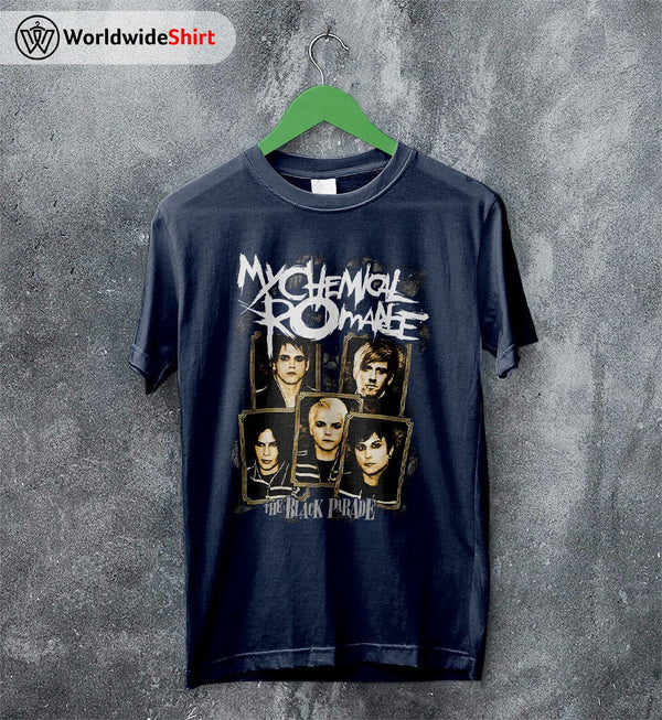 The Black Parade MCR Vintage T Shirt My Chemical Romance Shirt MCR Shirt - WorldWideShirt