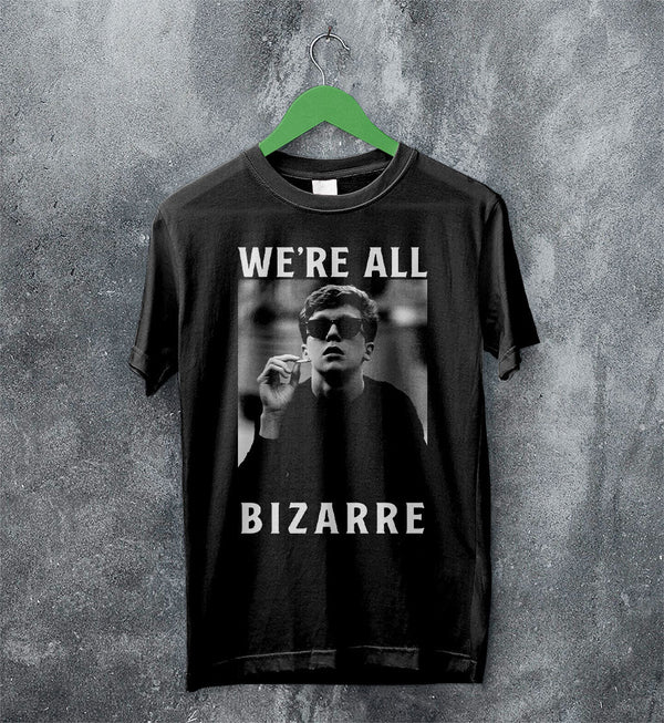 The Breakfast Club T-Shirt We're All Bizarre Shirt Emilio Estevez Movie Merch - Black - WorldWideShirt