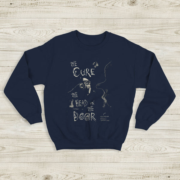 The Cure Head on The Door Sweatshirt The Cure Shirt Music Shirt - WorldWideShirt
