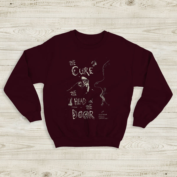 The Cure Head on The Door Sweatshirt The Cure Shirt Music Shirt - WorldWideShirt