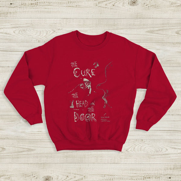 The Cure Head on The Door Sweatshirt The Cure Shirt Music Shirt - WorldWideShirt