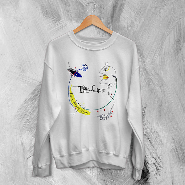 The Cure Sweatshirt The Caterpillar 1984 Sweater Vintage Graphic Band Merch - WorldWideShirt
