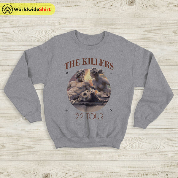 The Killers Band 2022 Tour Sweatshirt The Killers Shirt Band Shirt - WorldWideShirt