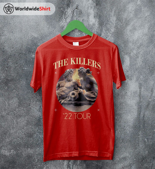 The Killers Band 2022 Tour T Shirt The Killers Shirt Band Shirt - WorldWideShirt