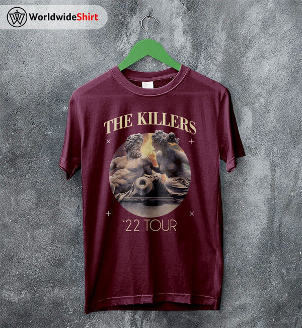 The Killers Band 2022 Tour T Shirt The Killers Shirt Band Shirt - WorldWideShirt