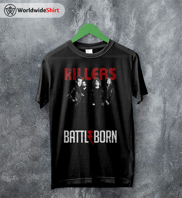 The Killers Band Battle Born T Shirt The Killers Shirt Band Shirt - WorldWideShirt