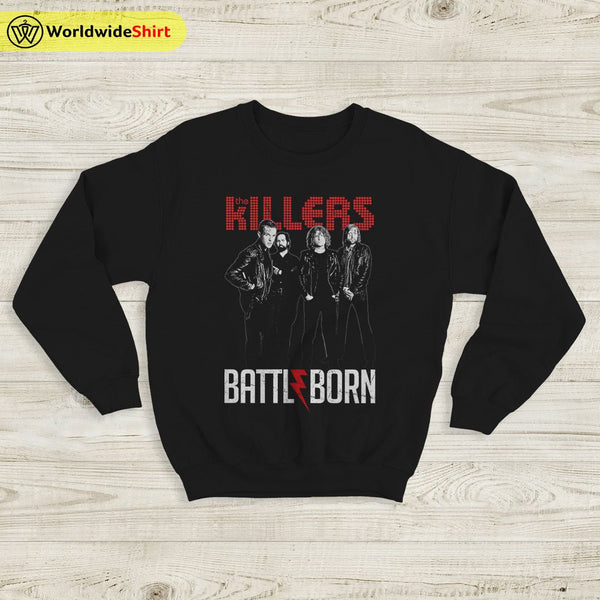 The Killers Battle Born Sweatshirt The Killers Shirt Band Shirt - WorldWideShirt