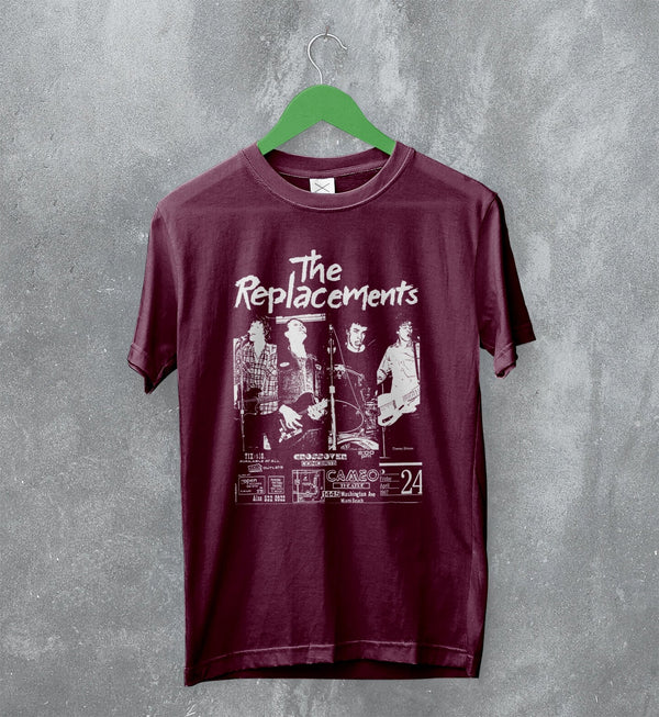 The Replacements T-Shirt Crossover Concert Tee Vintage Tour Shirt 80s Band - WorldWideShirt