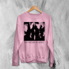 The Sisters of Mercy Concert Sweatshirt Tour Sisters of Mercy Shirt Punk Rock Crewneck - Light Pink - WorldWideShirt