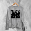 The Sisters of Mercy Concert Sweatshirt Tour Sisters of Mercy Shirt Punk Rock Crewneck - Sport Grey - WorldWideShirt