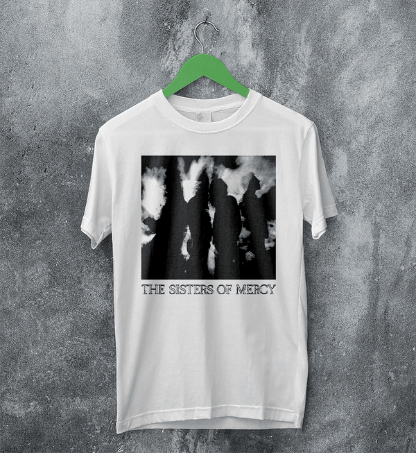 The Sisters of Mercy Concert T-Shirt Tour Sisters of Mercy Shirt Punk Rock Tee - White - WorldWideShirt