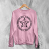 The Sisters of Mercy Logo Sweatshirt Gothic Rock Sisters of Mercy Shirt Punk Crewneck - Light Pink - WorldWideShirt