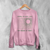 The Sisters of Mercy Sweatshirt Temple of Love Shirt 90s Sisters of Mercy Crewneck - Light Pink - WorldWideShirt