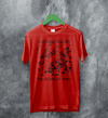 The Sisters of Mercy T-Shirt No Time To Cry Shirt Punk Rock Album Tee - Red - WorldWideShirt
