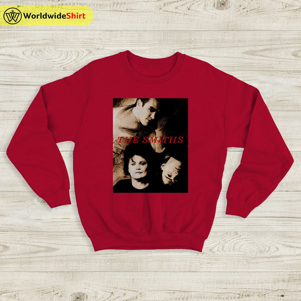 The Smiths Member Vintage 90s Sweatshirt The Smiths Shirt Rock Band - WorldWideShirt