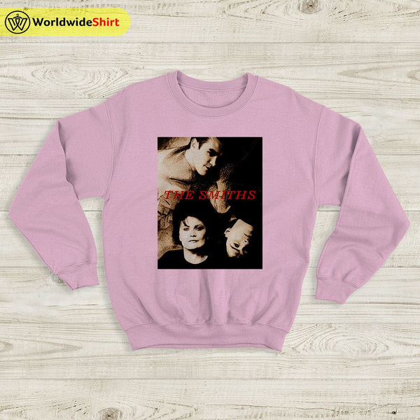 The Smiths Member Vintage 90s Sweatshirt The Smiths Shirt Rock Band - WorldWideShirt