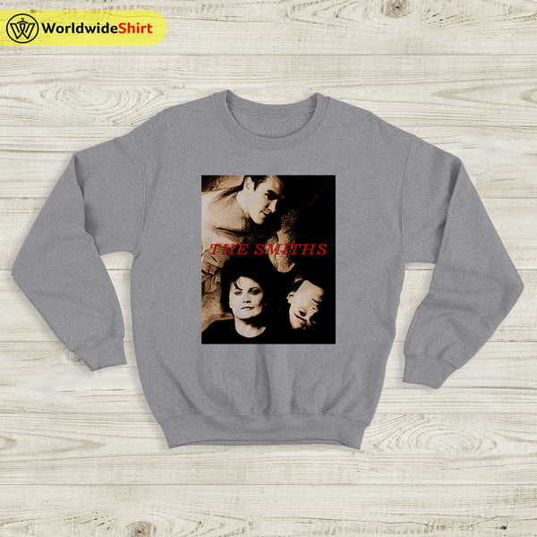 The Smiths Member Vintage 90s Sweatshirt The Smiths Shirt Rock Band - WorldWideShirt