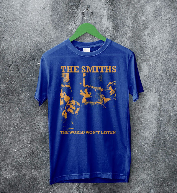 The Smiths The World Won't Listen T shirt The Smiths Shirt Music Shirt - WorldWideShirt