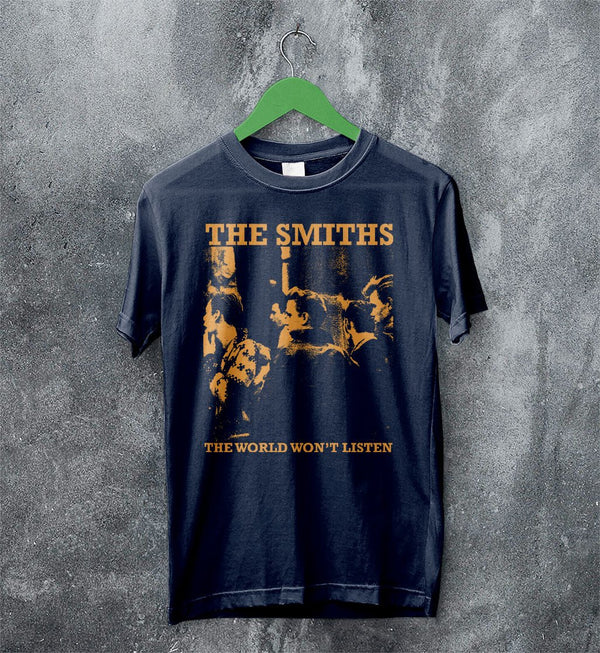 The Smiths The World Won't Listen T shirt The Smiths Shirt Music Shirt - WorldWideShirt